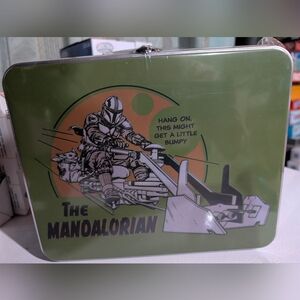 Star Wars The Mandalorian Green Lunch Box